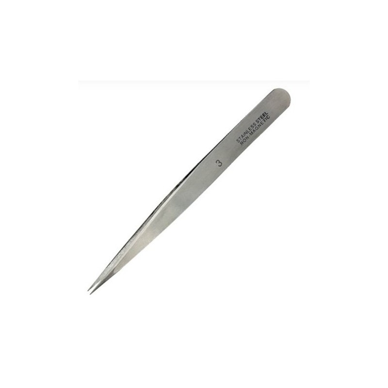 [T12003] Pinzas de precisión de punta recta (120 mm.) - Herramientas