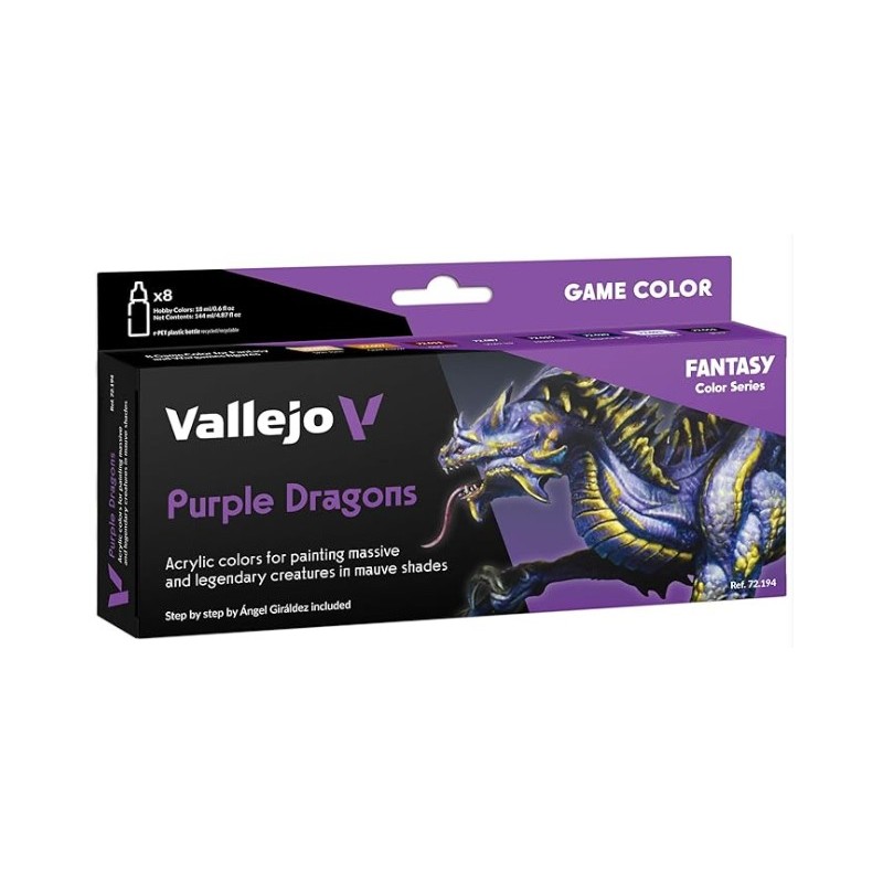 [72.194] Purple Dragons 18 ml - Set de colores - Game Color