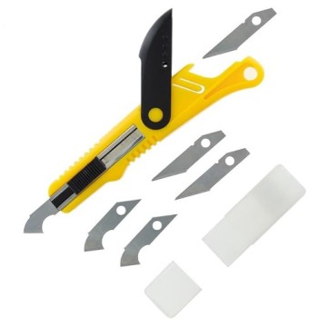 [T06012] Cúter grabador y Surtido de 5 cuchillas - Herramientas