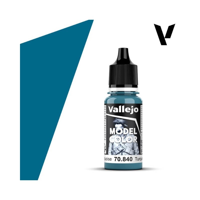 [70.840] 070 - Turquesa Claro 18 ml - Matt - Model Color