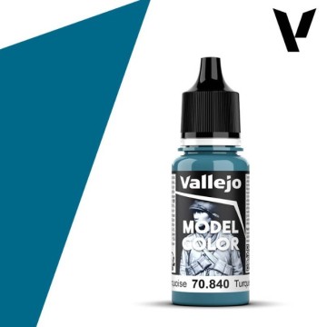 [70.840] 070 - Turquesa Claro 18 ml - Matt - Model Color