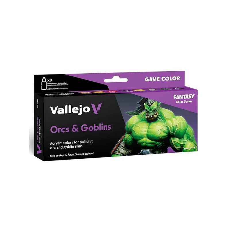 [72.192] Orcs & Goblins 18 ml - Set de colores - Game Color