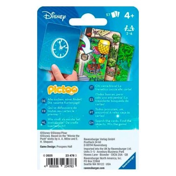PICTOO Disney en Español Juego de mesa Ravensburger