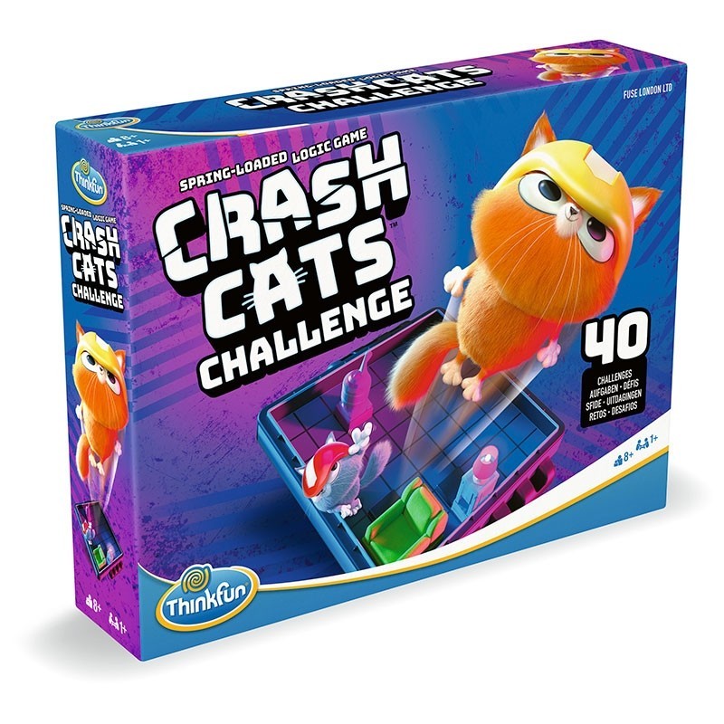 Crash Cats Duo en Español Juego de mesa ThinkFun