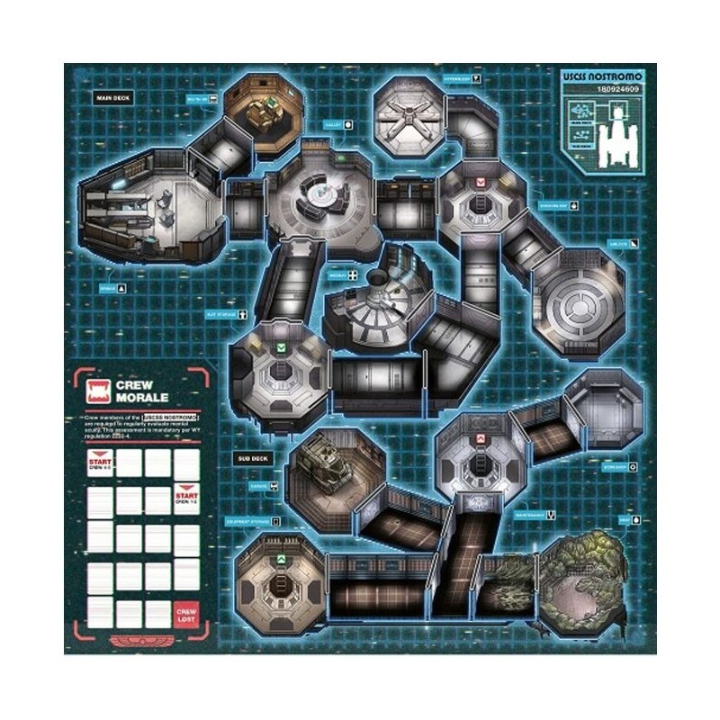 Alien: El Octavo Pasajero (El destino del Nostromo) En Español Juego de mesa Ravensburger