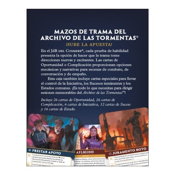 El Archivo de las Tormentas - Mazos de trama