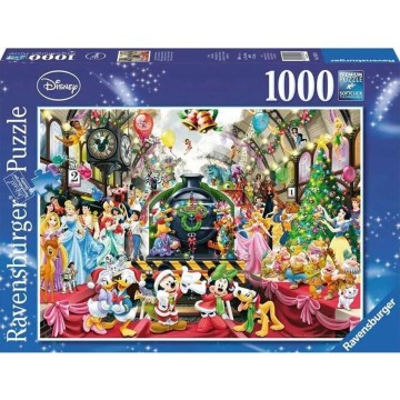El tren navideño de Disney 1000 pc