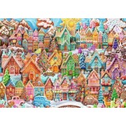 Pueblo de Galletas Navideñas 1000 pc