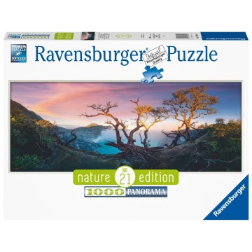 Puzzle 1000 pz - Fotos y Paisajes: Lago del Monte Ijen, Java