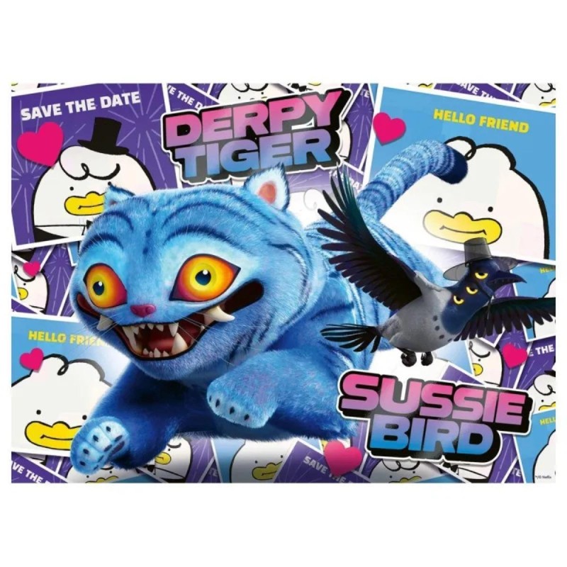 K-Pop Demon Hunters Derpy & Sussie XXL 100 pc