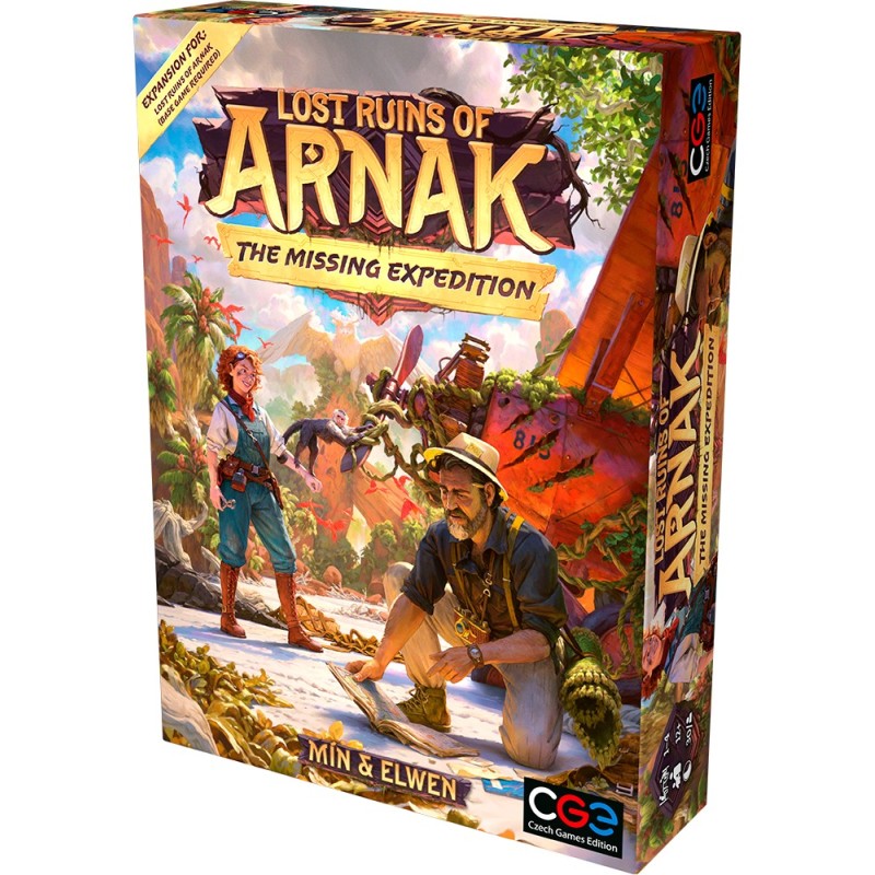 Lost Ruins of Arnak - The Missing Expedition (Inglés)