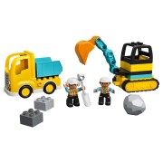 LEGO-10931 Camión y Excavadora con Orugas