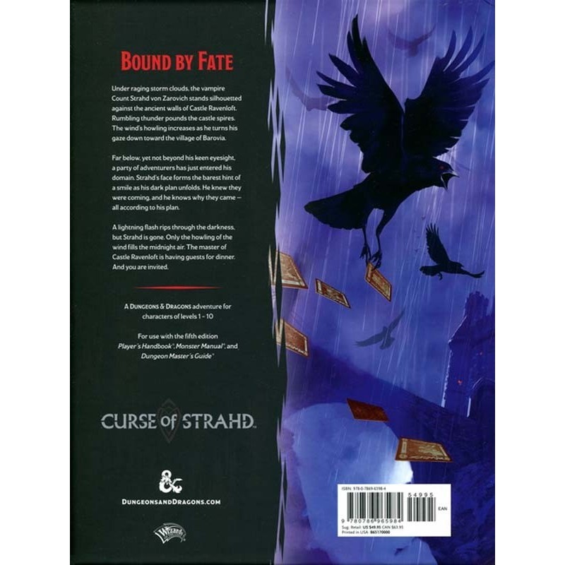 D&D Curse of Strahd (La maldición de Strahd) HC - Dungeons & Dragons