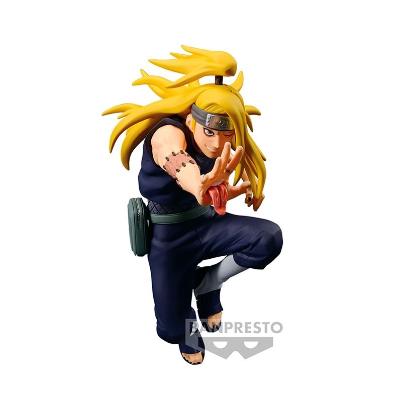 Figuras NARUTO SHIPPUDEN VIBRATION STARS UCHIHA SASUKE y DEIDARA (B DEIDARA) 13 cm de Banpresto