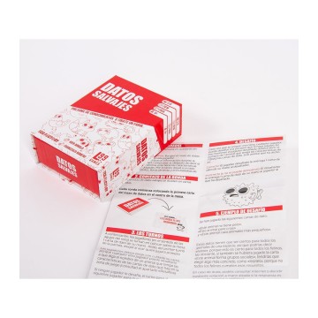 Datos Salvajes en Español Juego de mesa - Tcg Factory