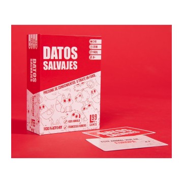 Datos Salvajes en Español Juego de mesa - Tcg Factory