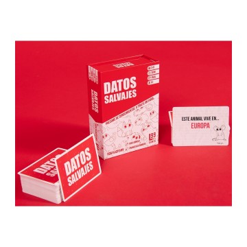 Datos Salvajes en Español Juego de mesa - Tcg Factory