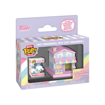 Funko Bitty POP! Town Chef Cinnamoroll and Café Cinnamoroll - Sanrio