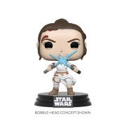 Funko POP! SWEp9- Rey with 2 Light Sabers - Star Wars