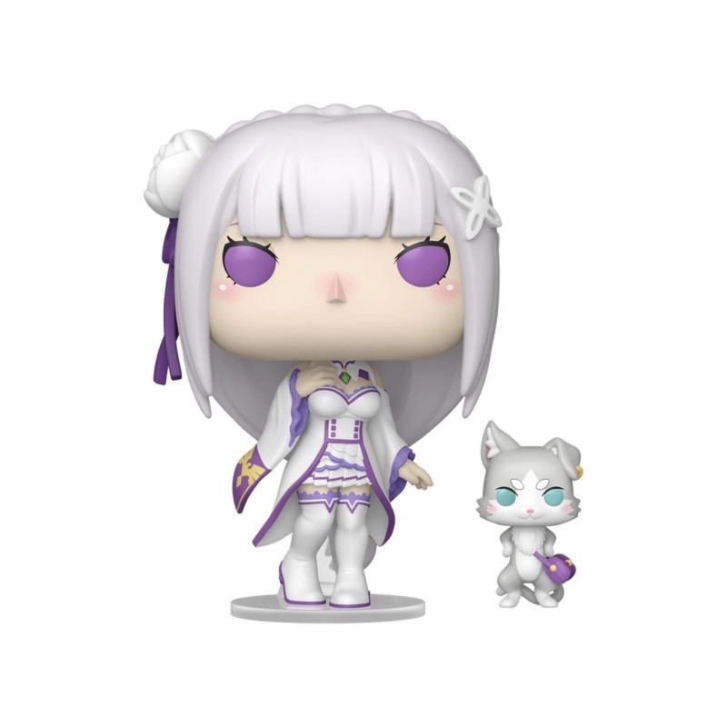 Funko POP! Vinyl Emilia With Puck - Re Zero