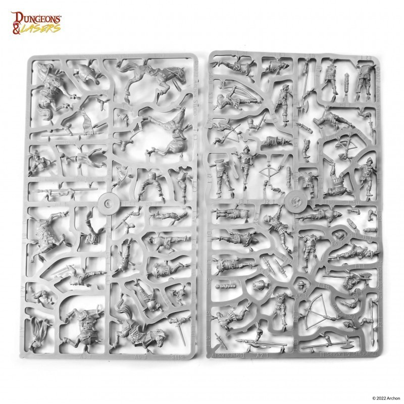 Townsfolk Minature Pack - Dungeons & Lasers