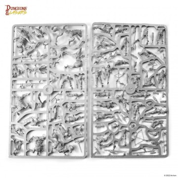 Townsfolk Minature Pack - Dungeons & Lasers