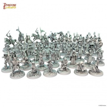 Townsfolk Minature Pack - Dungeons & Lasers