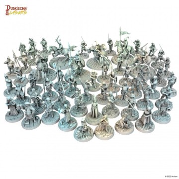 Townsfolk Minature Pack - Dungeons & Lasers