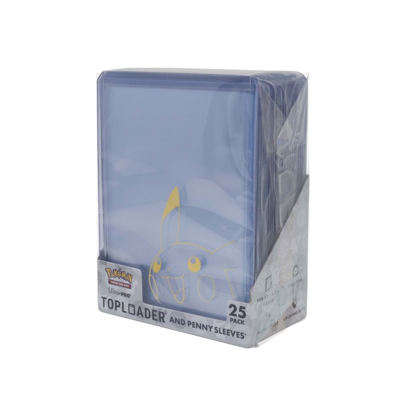 Toploader & Penny Sleeves Pikachu (25 unidades) Pokémon - Ultra Pro