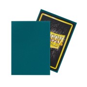 Fundas Standard Matte Azul Petróleo (100 fundas) Dragon Shield.