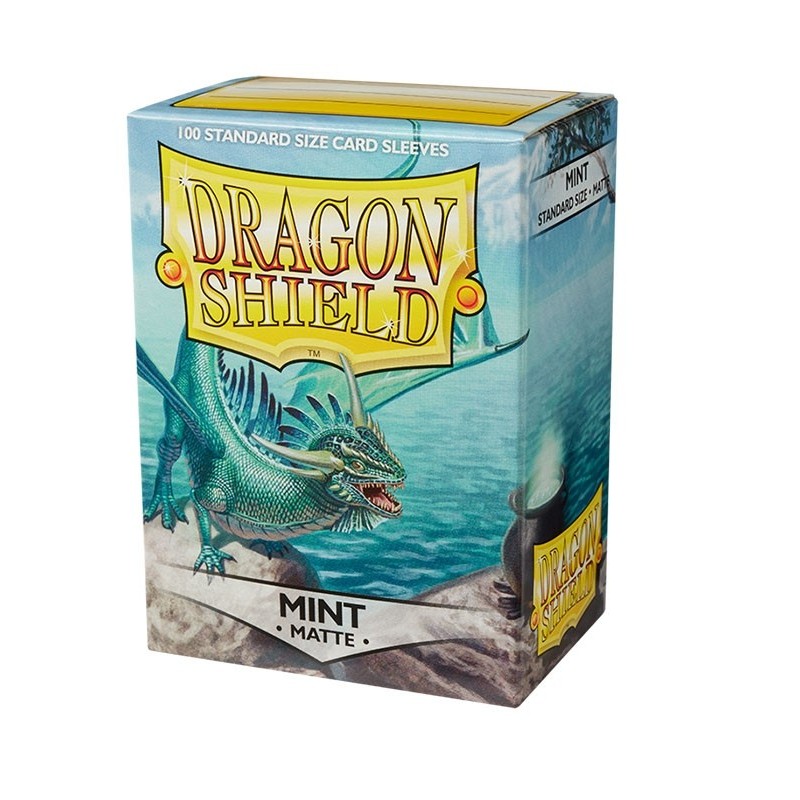 Fundas Standard Matte Turquesa (100 fundas) Dragon Shield.