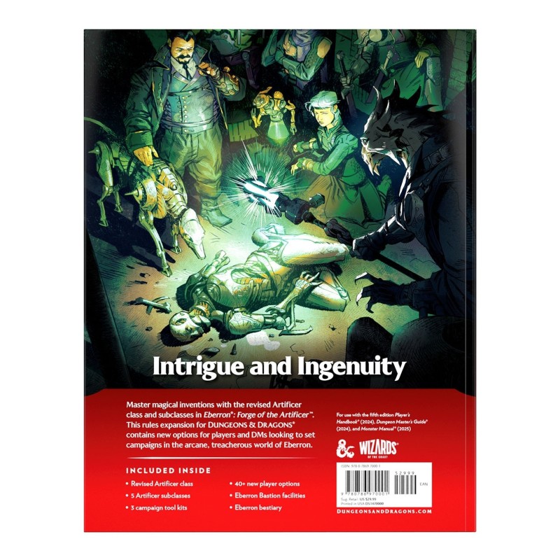 D&D Eberron Forge of the Artificer Inglés - Dungeons & Dragons