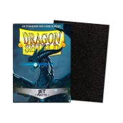 Fundas Standard Matte Negro Jet (100 fundas) Dragon Shield
