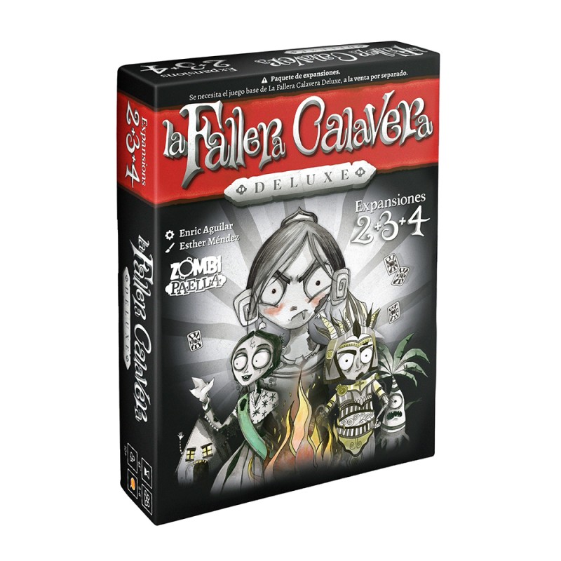 La Fallera Calavera Deluxe: expansiones 2-3-4 (castellano)