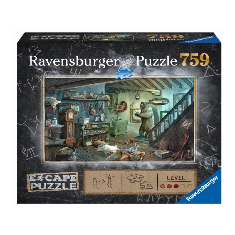 Puzzle 759 pz - Escape the puzzle - En la cámara de los horrores