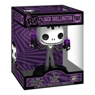 Funko Pop! 6" Jack Skellington (Lights up!) - Pesadilla antes de Navidad