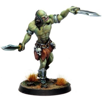 Miniatura Semi Orco 32mm - The Path Of The Adventurers