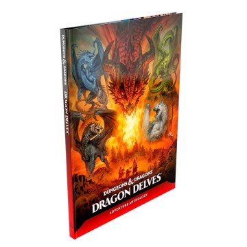 D&D Dragon Delves An Adventure Anthology Alternative Cover - Dungeons & Dragons