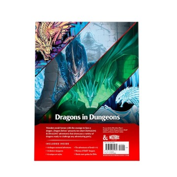 D&D Dragon Delves An Adventure Anthology Alternative Cover - Dungeons & Dragons