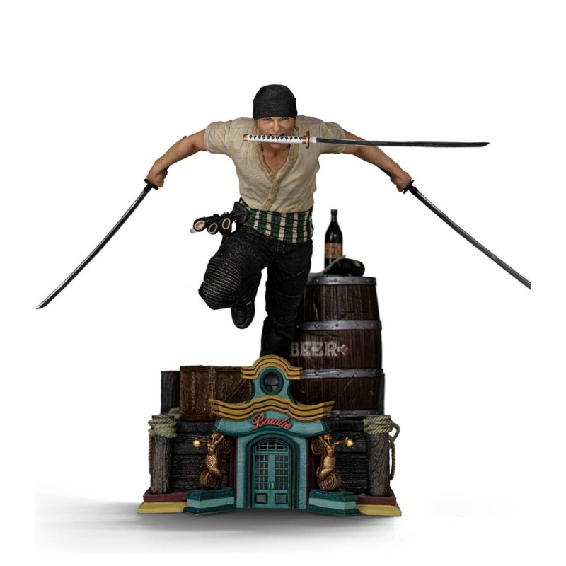 Figura Zoro (19 cm) One Piece - Iron Studios
