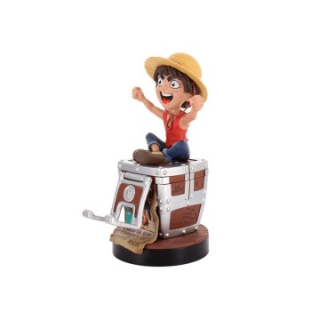 Figura Stand Cable Guys R.E.S.T Collectible Device Holder Luffy 'Wanted Poster' de Exquisite Gaming