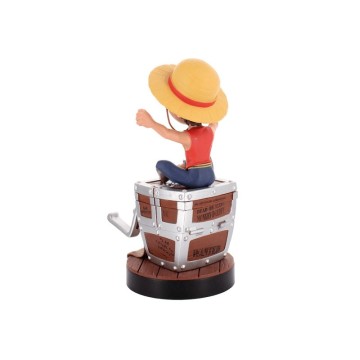 Figura Stand Cable Guys R.E.S.T Collectible Device Holder Luffy 'Wanted Poster' de Exquisite Gaming