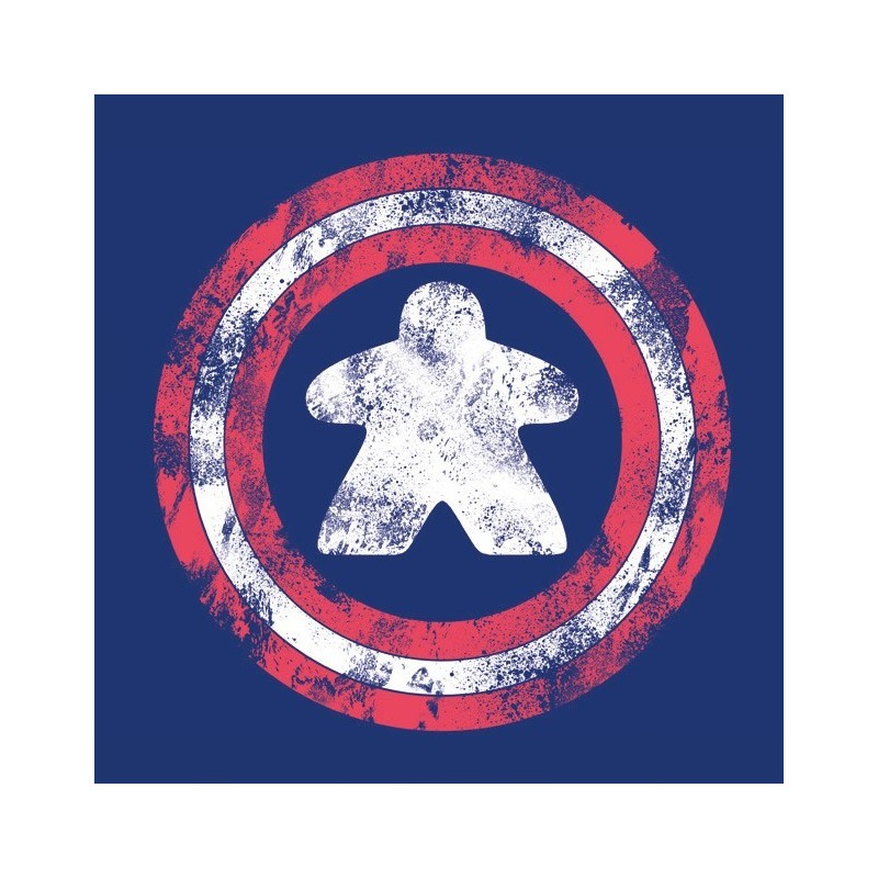 Camiseta Unisex Capitán Meeple