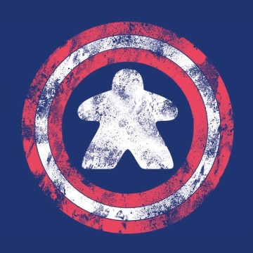 Camiseta Unisex Capitán Meeple