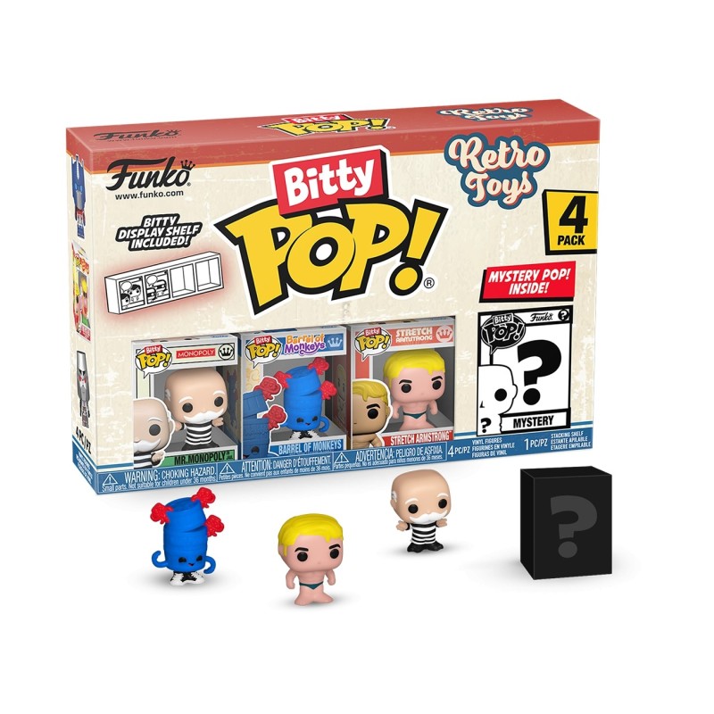 Funko Bitty POP 4-Pack Pack Series 4 - Retro Toys