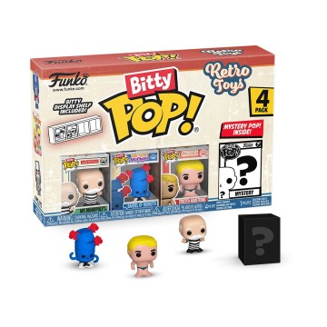 Funko Bitty POP 4-Pack Pack Series 4 - Retro Toys