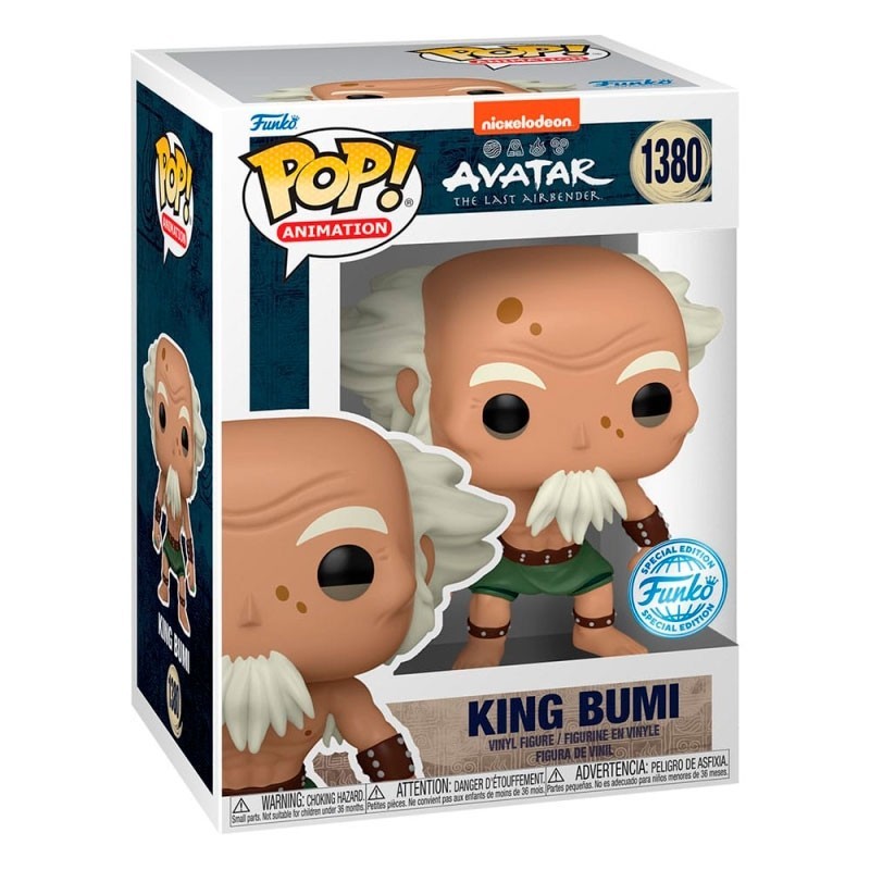 Funko Pop! Vinyl Avatar ATLA - King Bumi (Exc) - Avatar: The Last Airbender