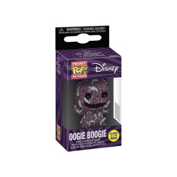 Funko POP! Keychain Oogie Boogie (Glow) - Pesadilla antes de Navidad