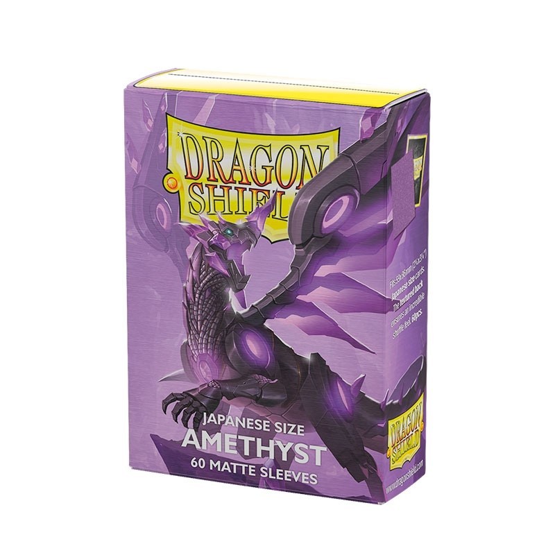 Fundas Small Matte Morado Amethyst (60 unidades) - Dragon Shield