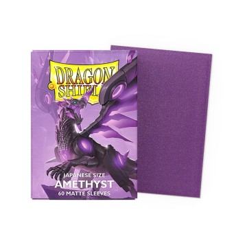 Fundas Small Matte Morado Amethyst (60 unidades) - Dragon Shield